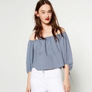 Zara - Off Shoulder Top